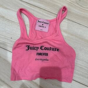 Juicy Couture x Forever 21 Pink Crop Top